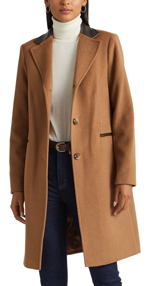   Ralph Lauren Camel kaban