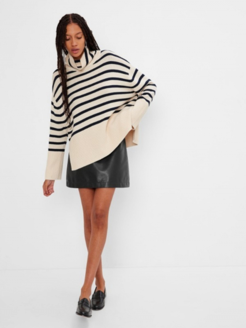   Gap Oversized Turtle Neck Randig tröja