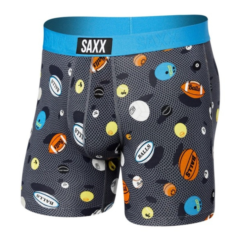 VIBE Super Soft Boxer Brief / Balls To The Walls - Sort