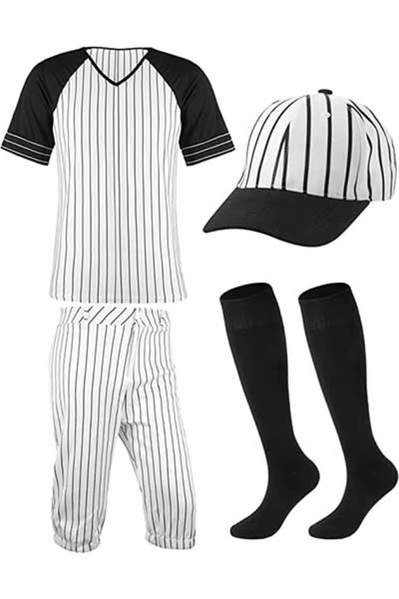   costume da baseball vintage per il decennio degli anni '60