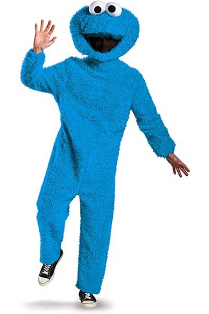   costume di Halloween da mostro biscotto