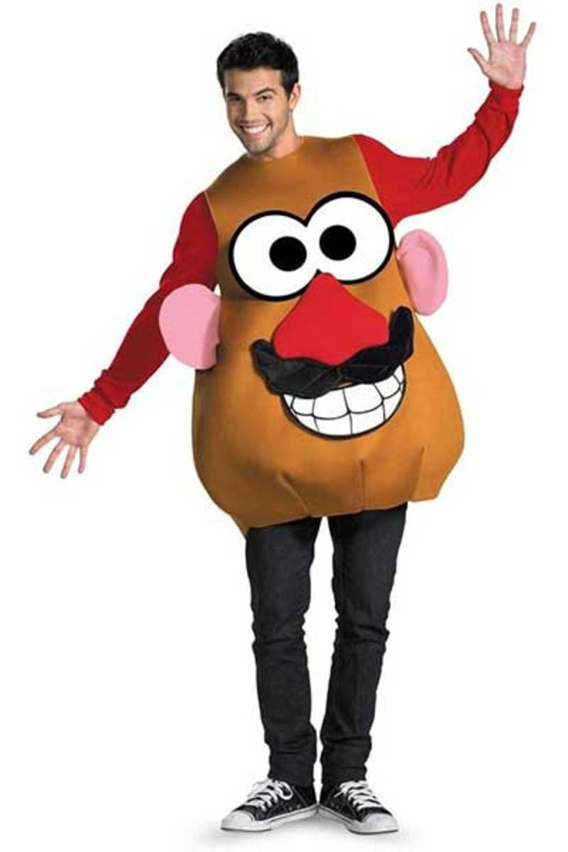   costume da testa di patata