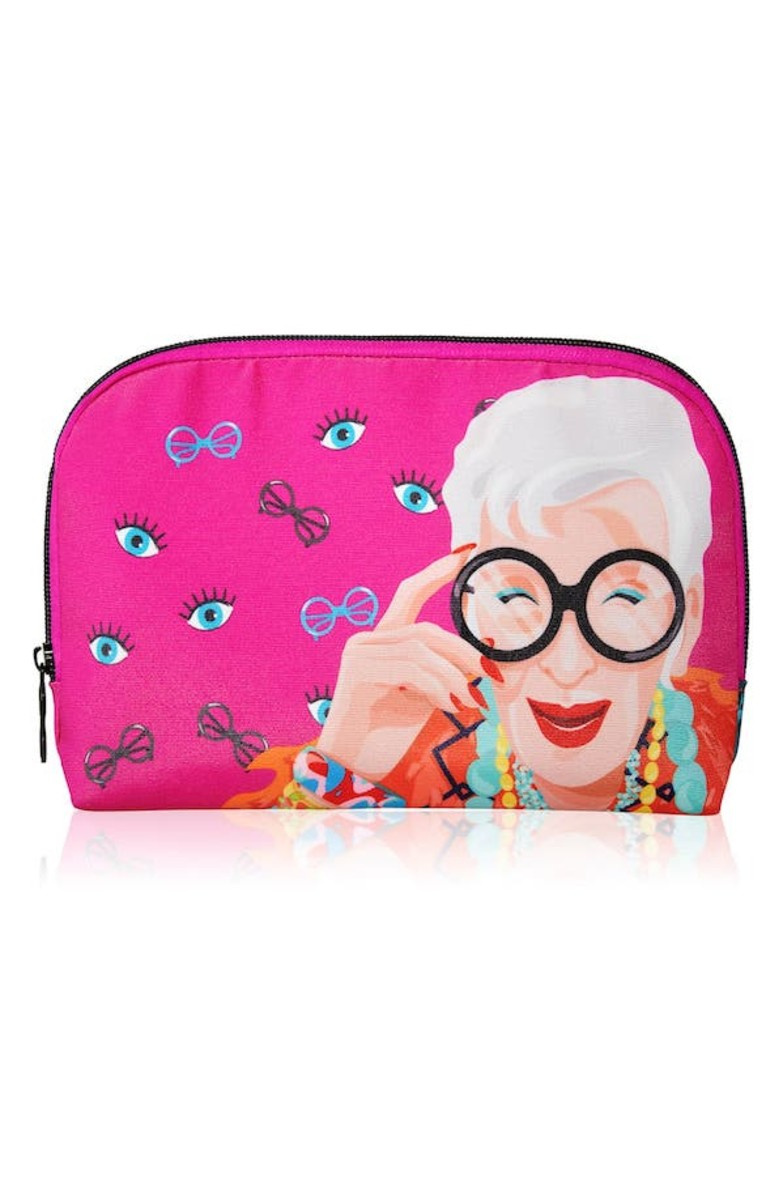   Iris Apfel makeup taske