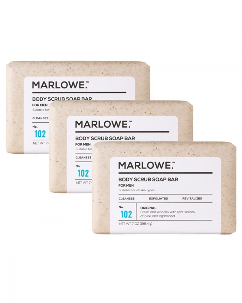 Marlowe zeep voor bodyscrub