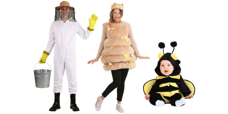   Beekeeper Trio Halloween Costumes
