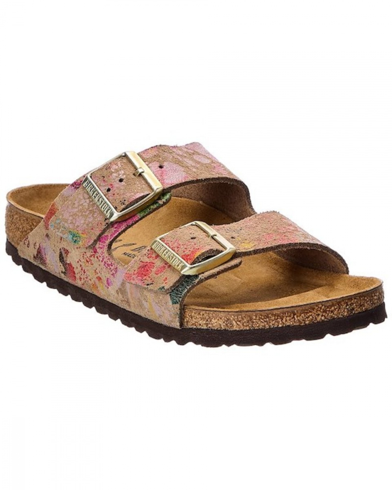 Arizona Velur Crush Deri Sandalet