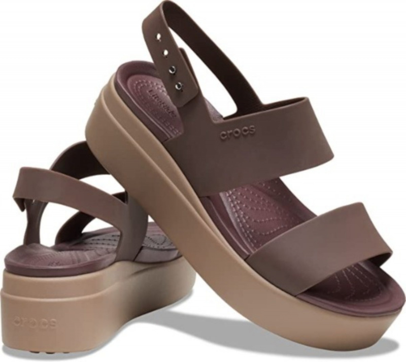   Crocs Brooklyn Low Wedge Sandal
