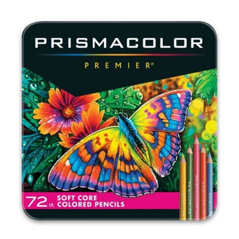 Prismacolor krāsainie zīmuļi, Premier Soft Core zīmuļi, dažādi, 72 Count, $ 59,99 Walmart
