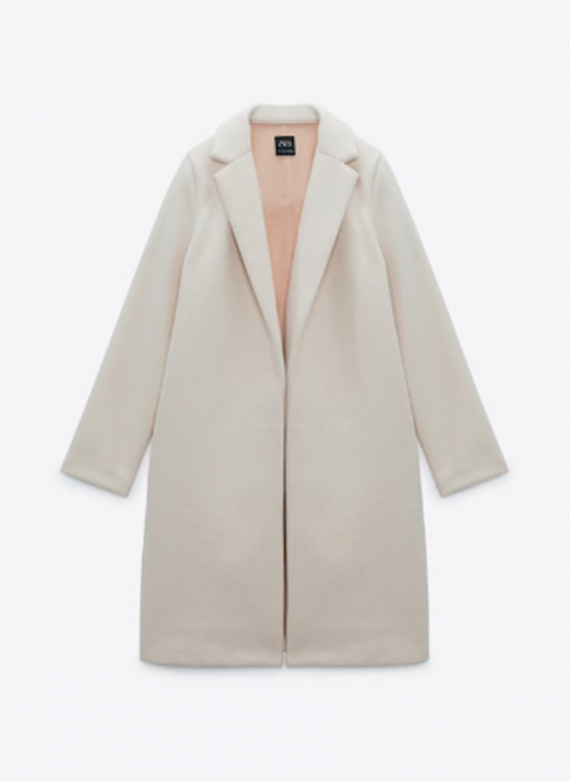 Zara witte jas