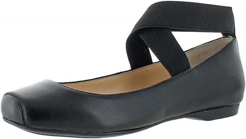  ジェシカ・シンプソンの女性's Mandalaye Square Toe Ankle-Wrap Ballet Flats