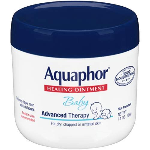 Aquaphor Baby Healing Salbe - Advance Therapy für Windelausschlag, rissige Wangen und kleinere Kratzer - 14 Oz Jar