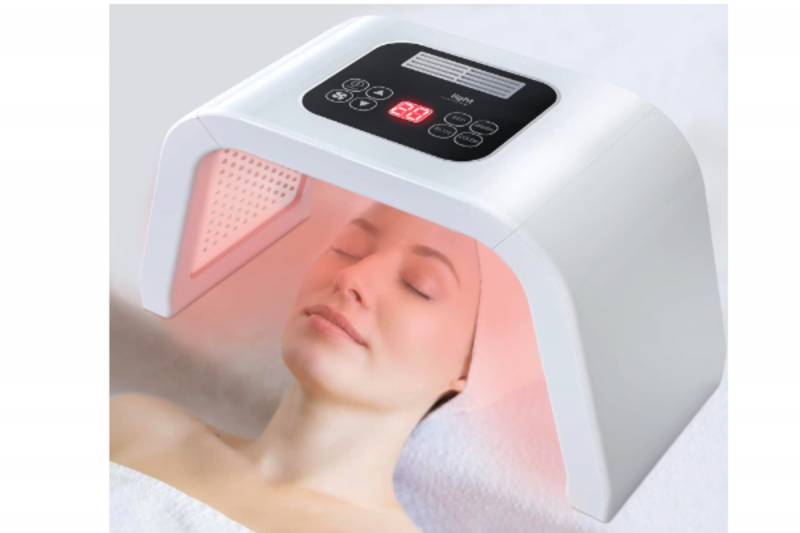   LED-Face-Mask-Light-Therapy 7 в 1 Цветная светодиодная маска для лица SPA Оборудование для лица Омоложение кожи Light Машина для красоты тела лица для ухода за кожей дома