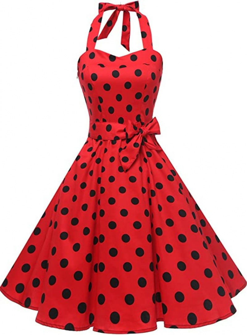   cinquanta's decade audrey hepburn party dress costume