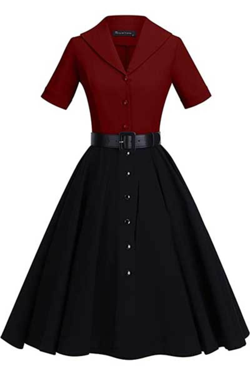   cinquanta's vintage cocktail dress costume