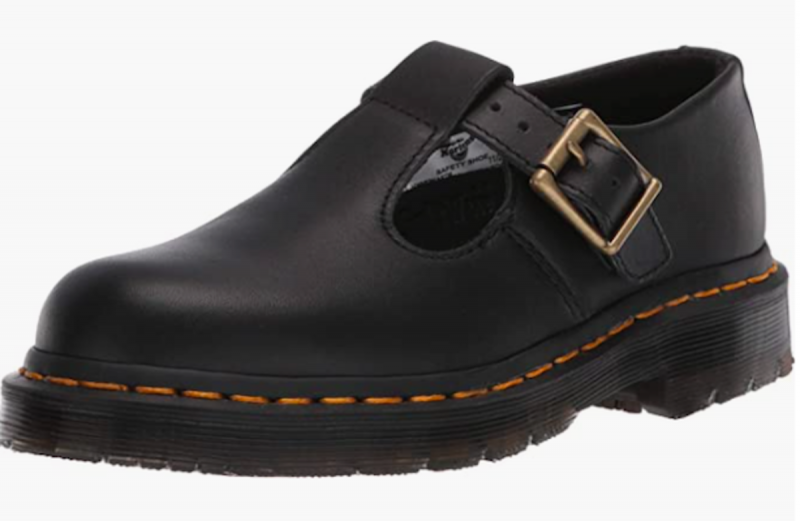 ドクターマーチンの女性's Polley Slip Resistant Service Shoes