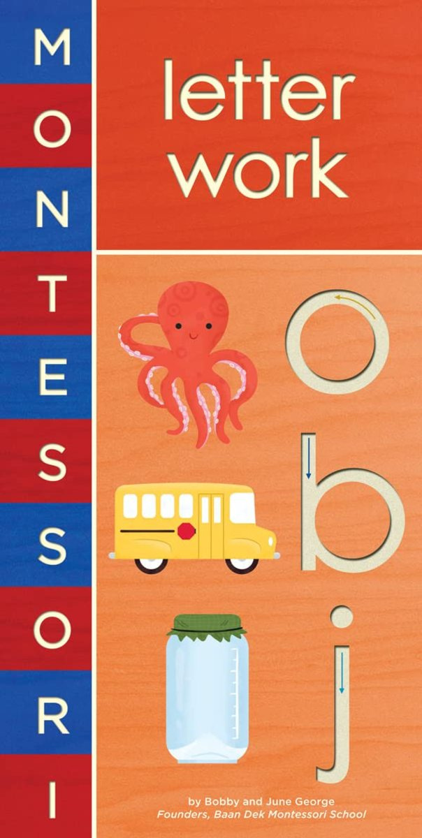   كتاب عمل Amazon Montessori Letter Work Book