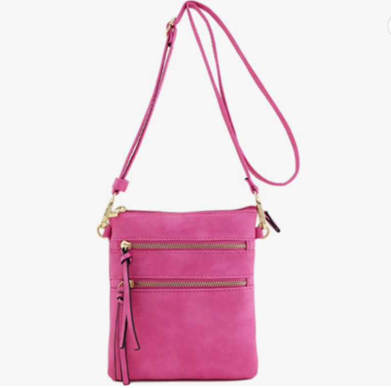   funktionel crossbody-taske med flere lommer