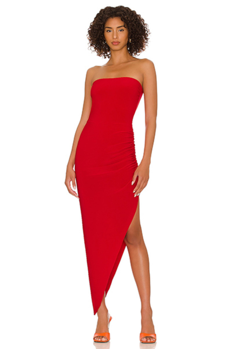 Norma smuk sidedraperingkjole