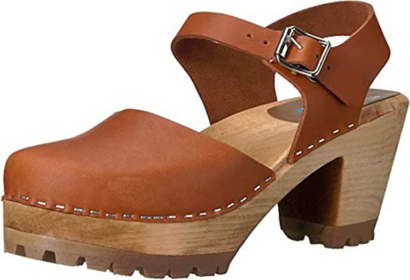 MIA Donne's Abba Clog-Inspired Sandal from Amazon, leather clog trend