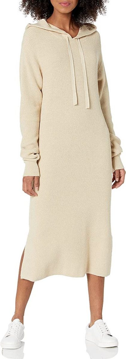  Moterų lašas's Cuddle Claudia Hoodie Midi Dress