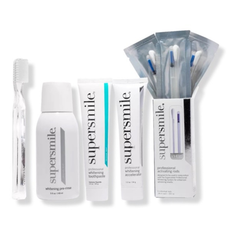 Supersmile 6 minuter till ett vitare leende kit