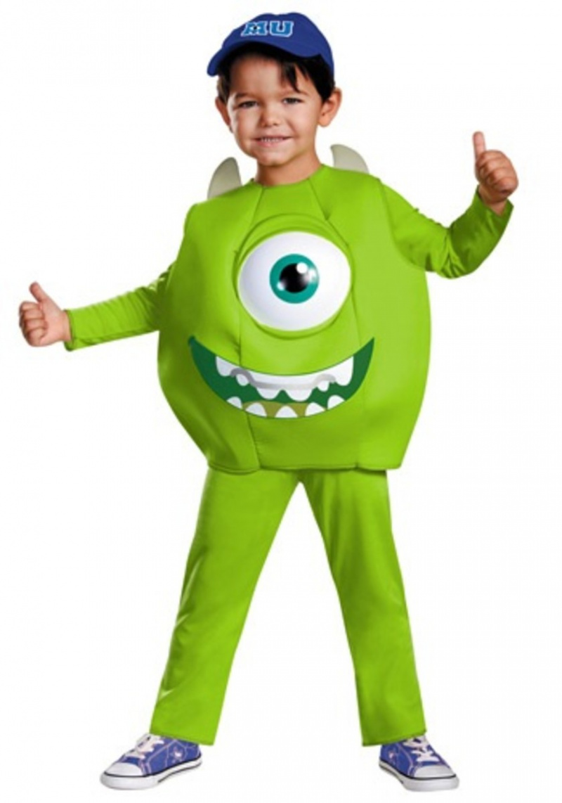 Costume da Mike Wazowski per bambini Monsters Inc