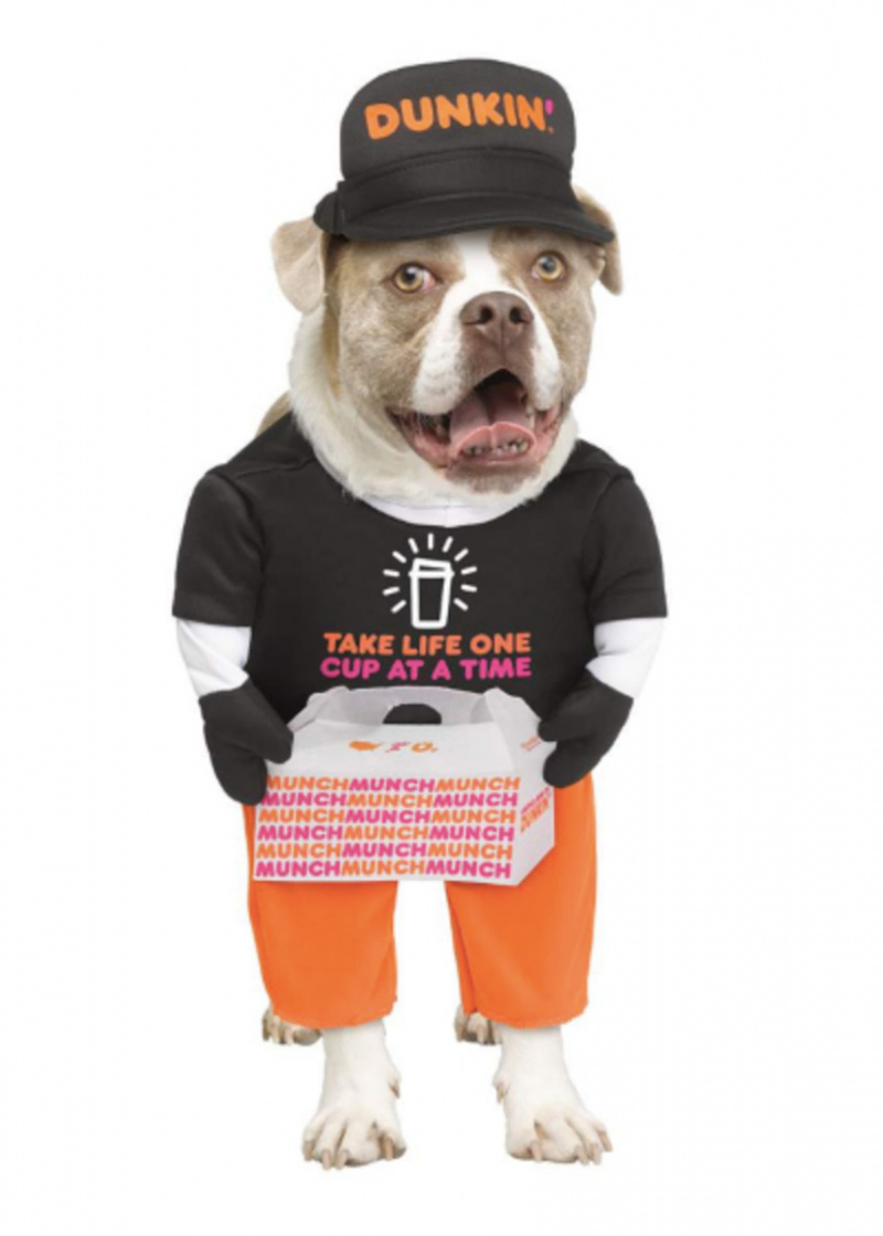 Divertente costume da compagnia di Dunkin