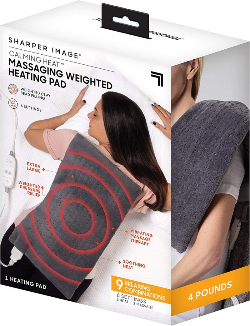   Sharper Image ağırlıklı ısıtma pedi
