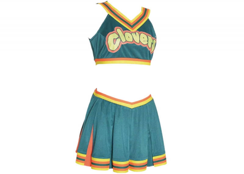   Portalo sul costume da cheerleader di Clovers