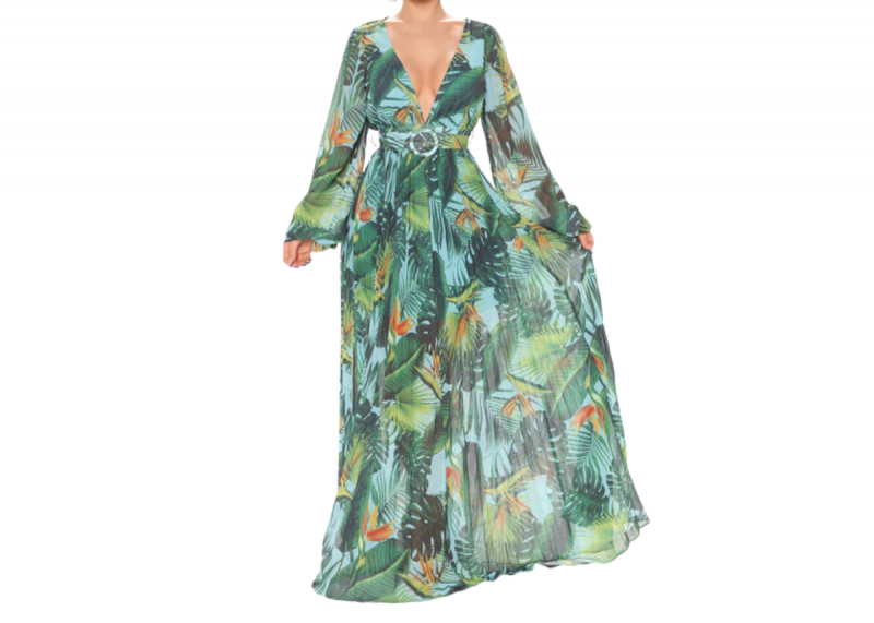   Jennifer Lopez's 2019 Grammy's dress replica