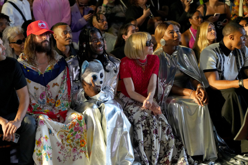 NEW YORK, NEW YORK - 12 Eylül: Jared Leto, Lil Nas X, Anna Wintour ve Serena Williams, 12 Eylül 2022'de New York'ta VOGUE World: New York'a katıldı. (Sean Zanni'nin fotoğrafı/Getty Images için Vogue)