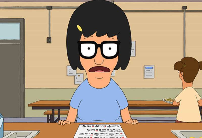 Tina Belcher i 'Bob's Burgers"