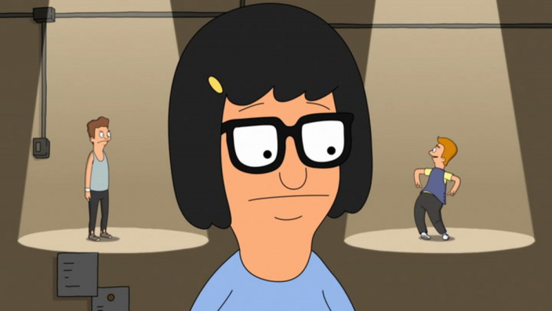 Tina Belcher dagdrømmer om Josh og Jimmy Pesto Jr. på 'Bob's Burgers"