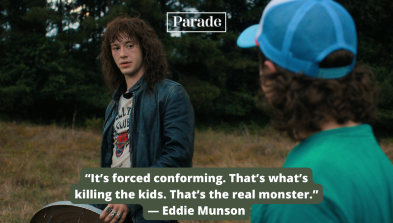   Eddie Munson citata iš Stranger Things
