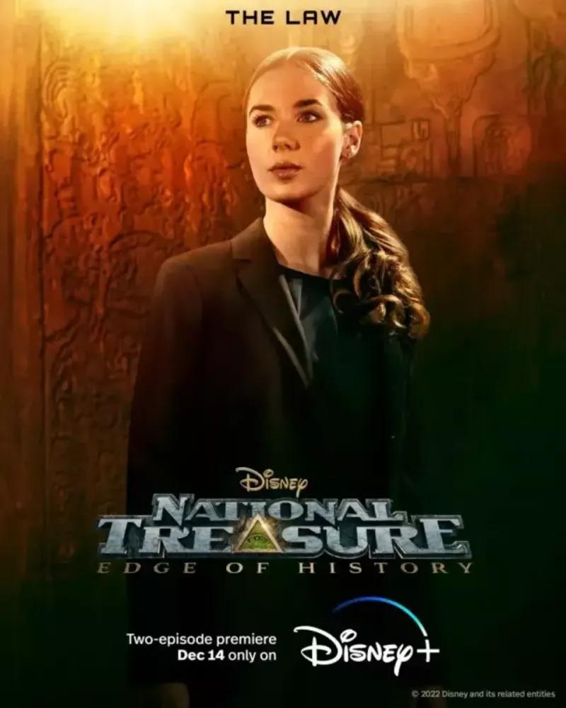 Lindons Smits kā FIB aģents Ross"National Treasure: Edge of History"