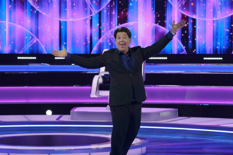   Kūrėjas ir laidų vedėjas Michaelas McIntyre'as  (Nuotrauka: Chriso Hastono / NBC)
