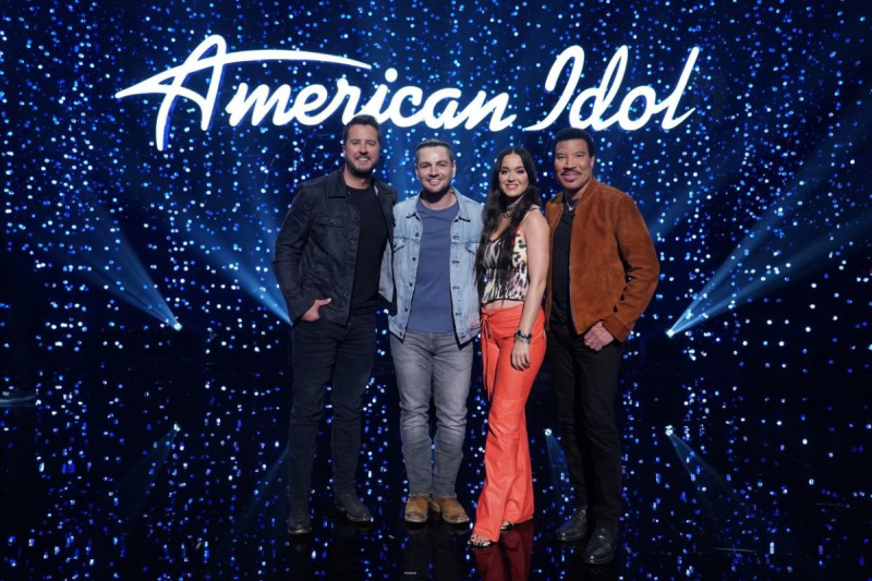   Luke Bryan, Chayce Beckham, Katy Perry, Lionel Richie