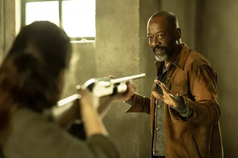 Лени Џејмс као Морган Џонс у првом спиноффу"The Walking Dead," "Fear the Walking Dead," on AMC