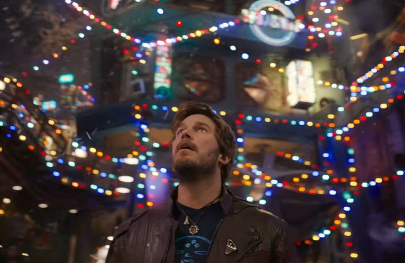 Крис Прат као Питер Квил/Стар-Лорд у"The Guardians of the Galaxy Holiday Special"