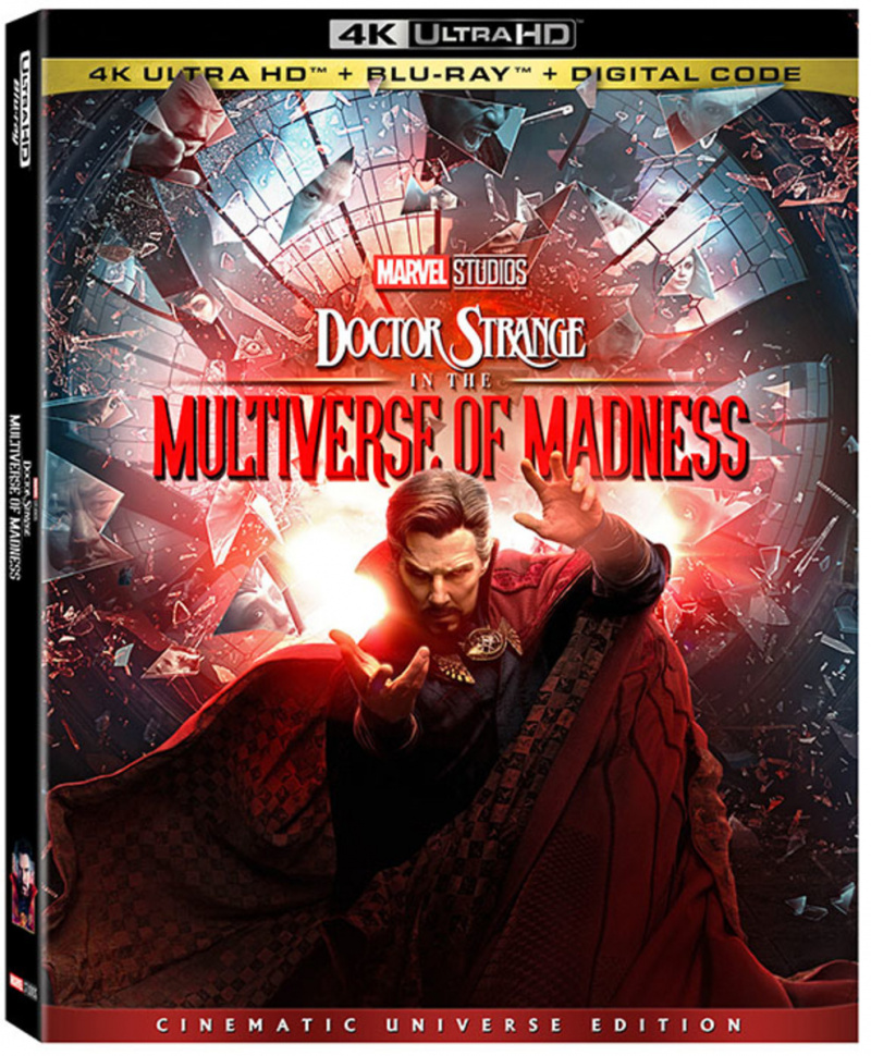   Gydytojas Streindas beprotybės multivisatoje DVD