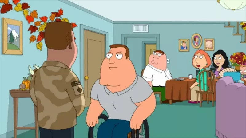  Geriausi Padėkos dienos televizijos serialai:"Family Guy" Thanksgiving episode "Thanksgiving"