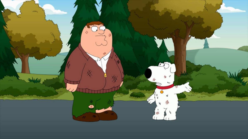   Geriausi Padėkos dienos epizodai:"Family Guy" Thanksgiving episode "Turkey Guys"
