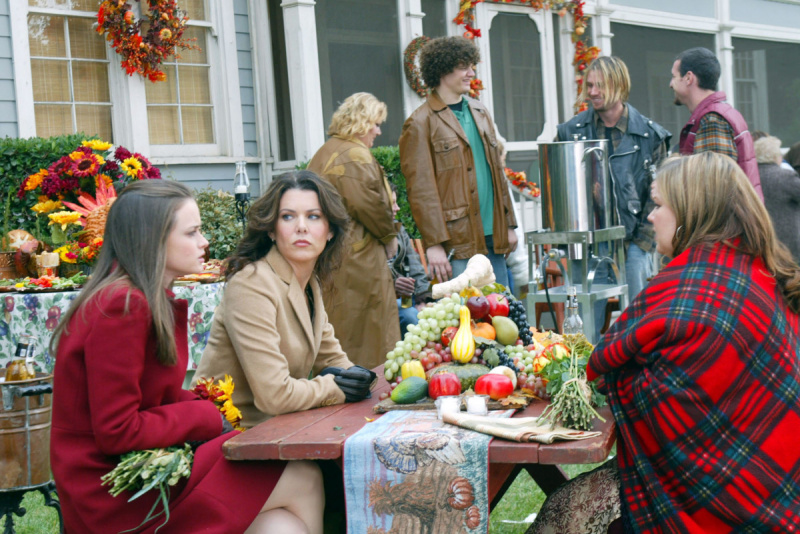   Geriausi Padėkos dienos epizodai:"Gilmore Girls" Thanksgiving episode "A Deep-Fried Korean Thanksgiving"