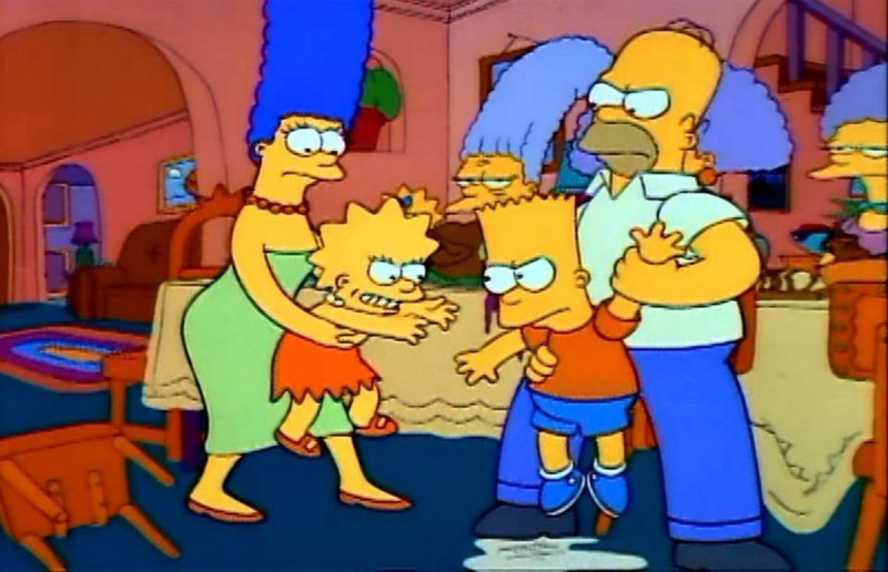   Geriausi Padėkos dienos televizijos serialai:"The Simpsons" Thanksgiving episode "Bart vs. Thanksgiving"