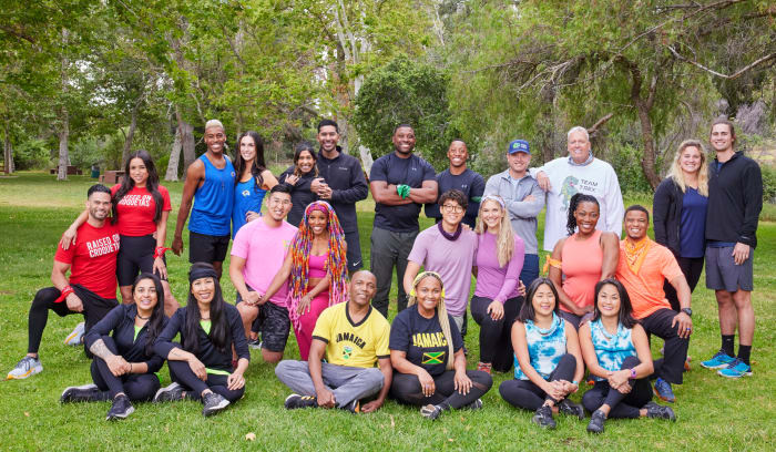   فريق الممثلين في The Amazing Race 34.