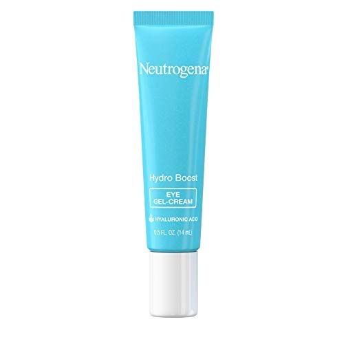 Neutrogena Hydro Boost Crema per gli occhi in gel idratante con acido ialuronico, crema sotto gli occhi consigliata dai dermatologi, senza oli, coloranti e profumo, 0,5 Fl Oz